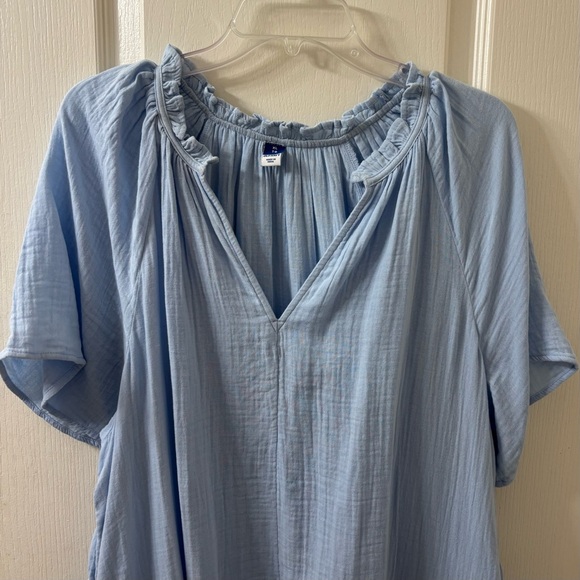 Old Navy XL Crinkle Gauze Mini Swing Dress - Picture 4 of 14